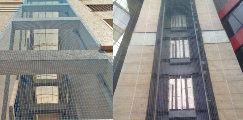 Duct Area Bird Nets In Hyderabad | Call 7674073288 For Same Day Installation