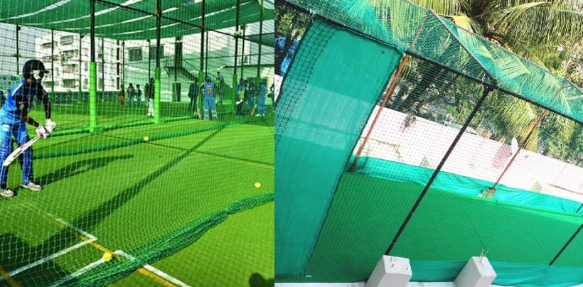 Terrace Cricket Practice Nets in Hyderabad | Call 7674073288 for Fixing